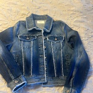 Super cute Kancan denim jacket. Never worn. New without tags.